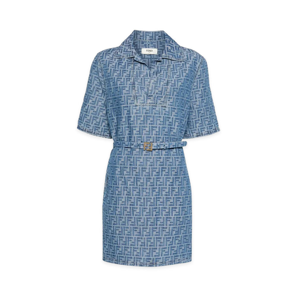 FENDI Women's Dresses "Light Blue"