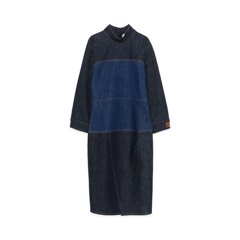 FENDI Women's Dresses "Navy"