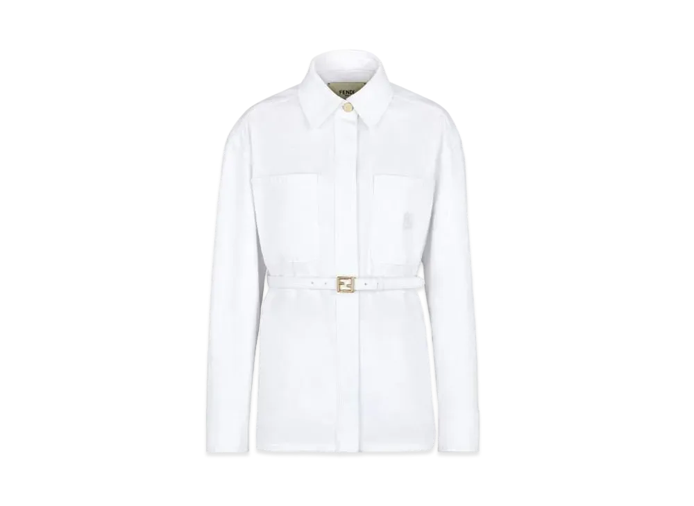 FENDI Jacket Denim Go-To "White"