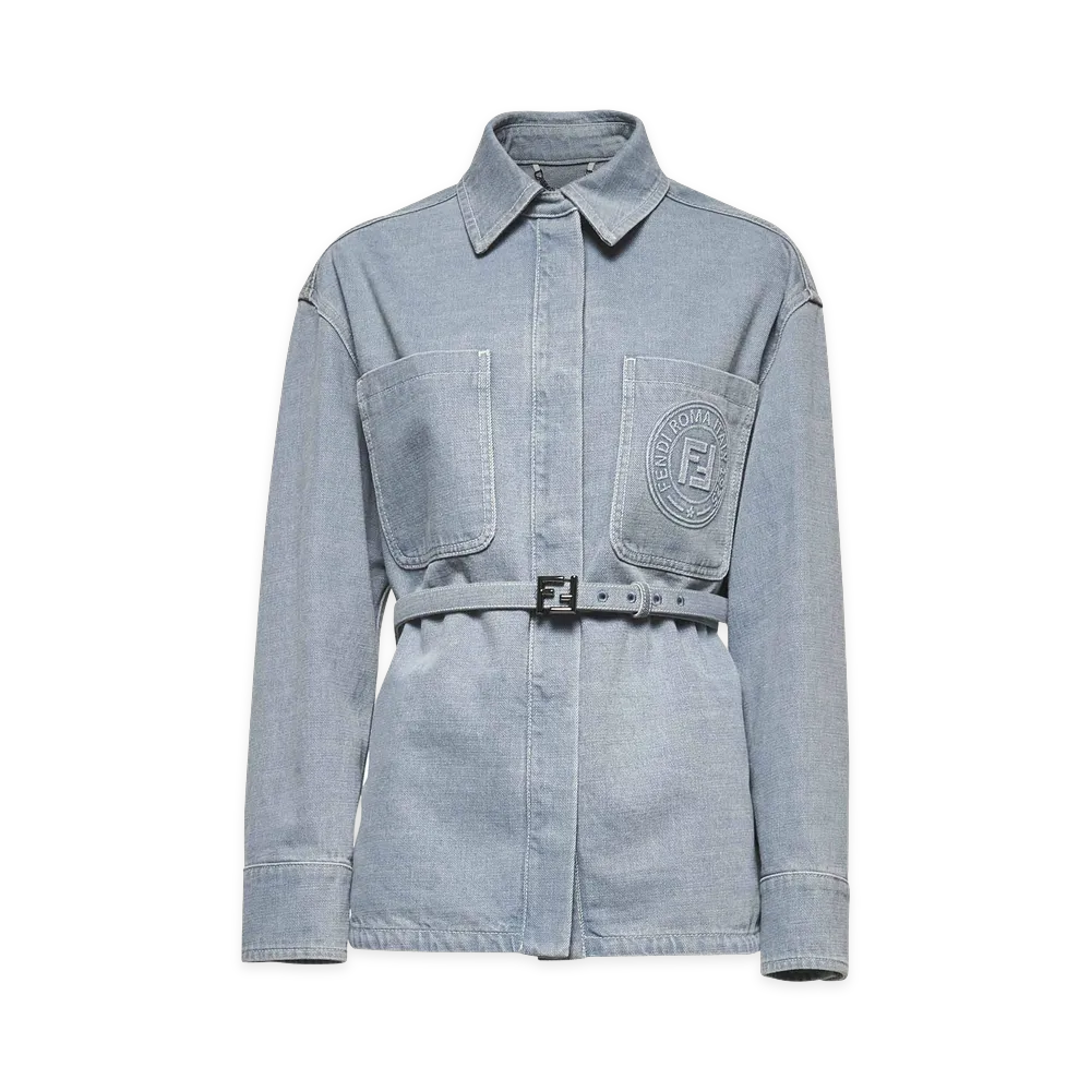 FENDI Women's Jackets "Gray"
