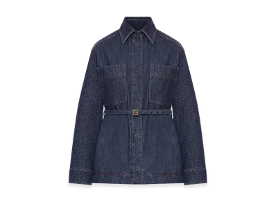 FENDI Women's FF Denim Jacket "Blue"