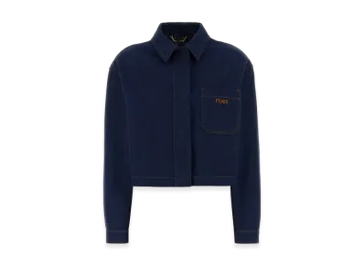 FENDI Women's FF Reverse Jacket "Blue"