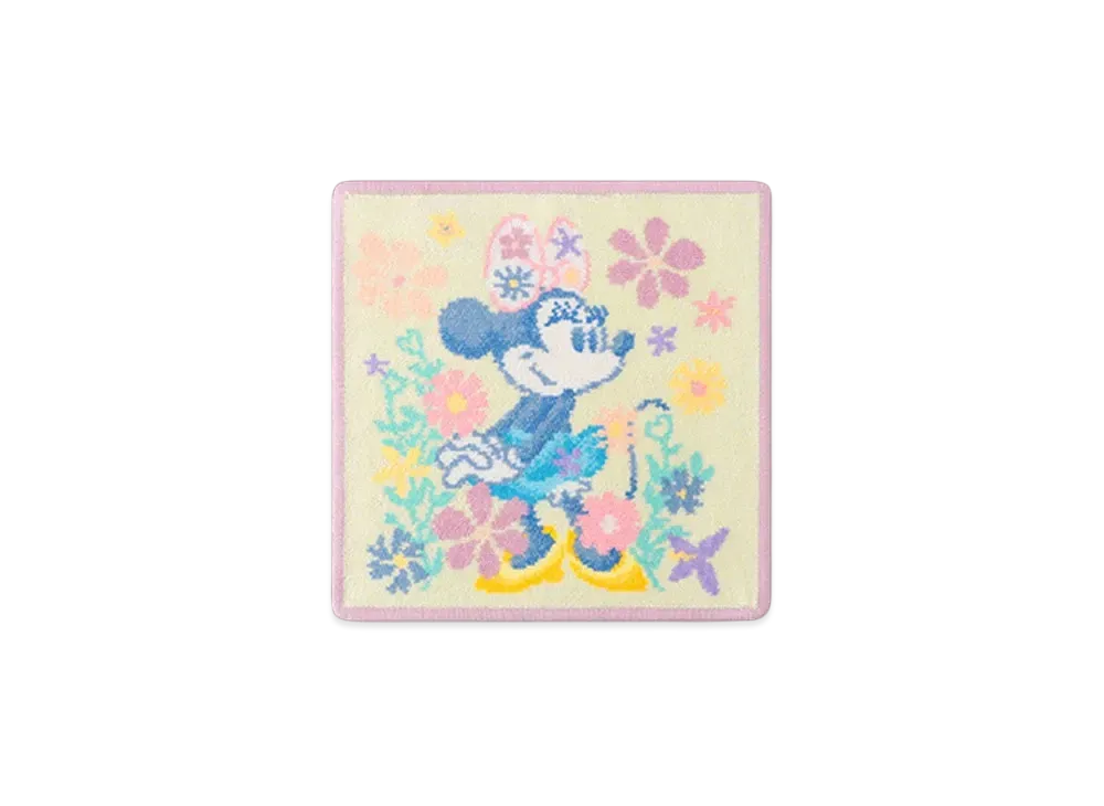 フェイラー ディズニーデザイン インマイリボン ハンカチ "ペールグリーン/ペールパープル"