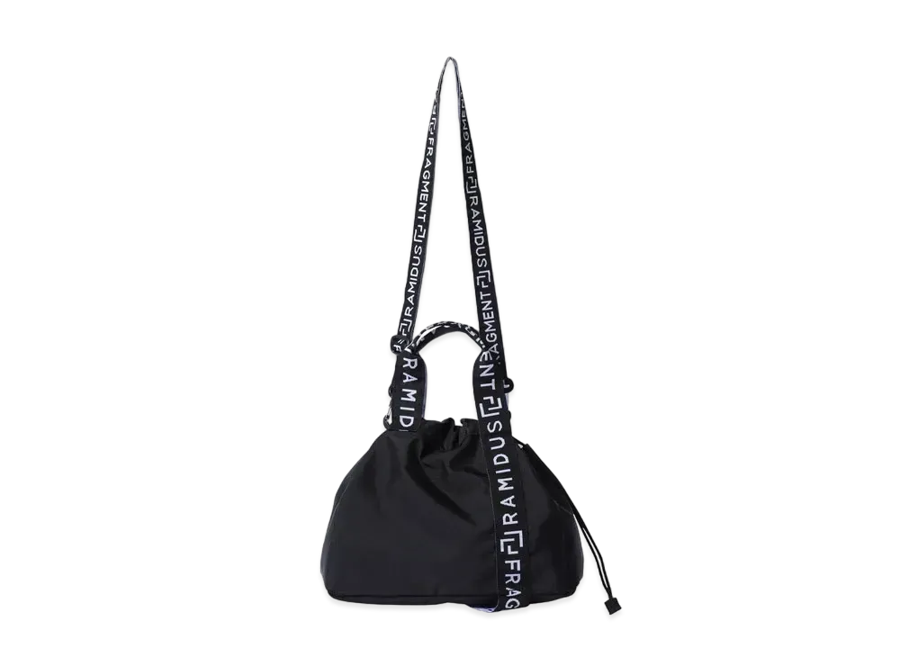 FRAGMENT x RAMIDUS 2WAY POUCH (M) "Black"