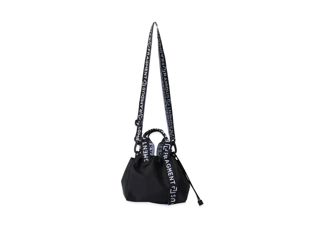 FRAGMENT x RAMIDUS 2WAY POUCH (S) "Black"