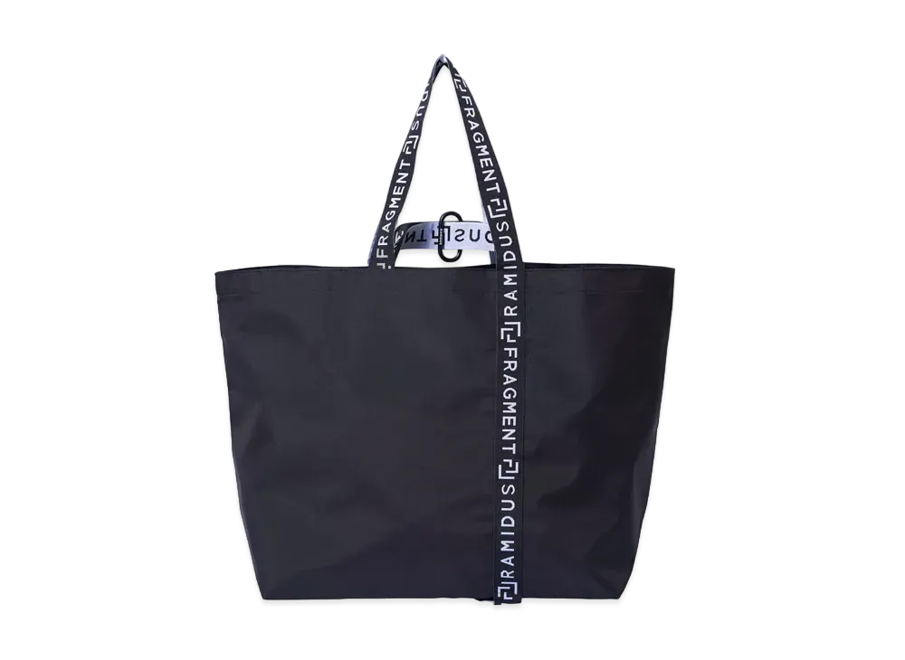 FRAGMENT x RAMIDUS TOTE BAG (LL) "Black"