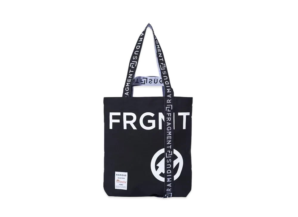 FRAGMENT x RAMIDUS TOTE BAG (M) "Black"