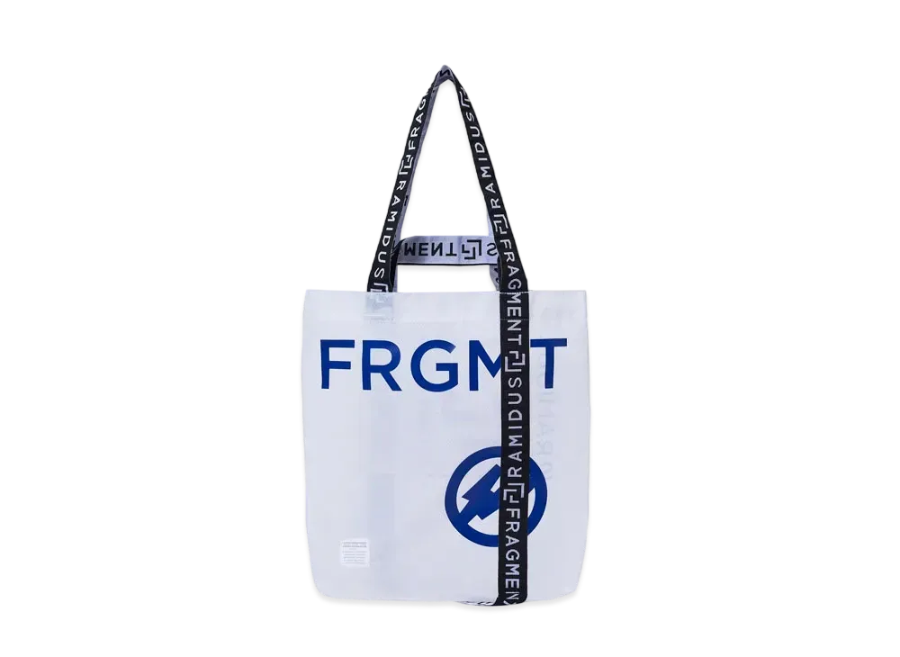 FRAGMENT x RAMIDUS TOTE BAG (M) "White"
