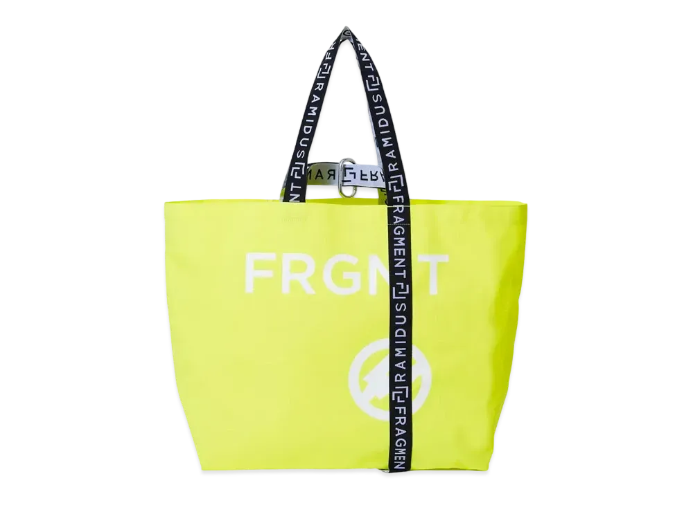 FRAGMENT x RAMIDUS TOTE BAG (LL) "Yellow"