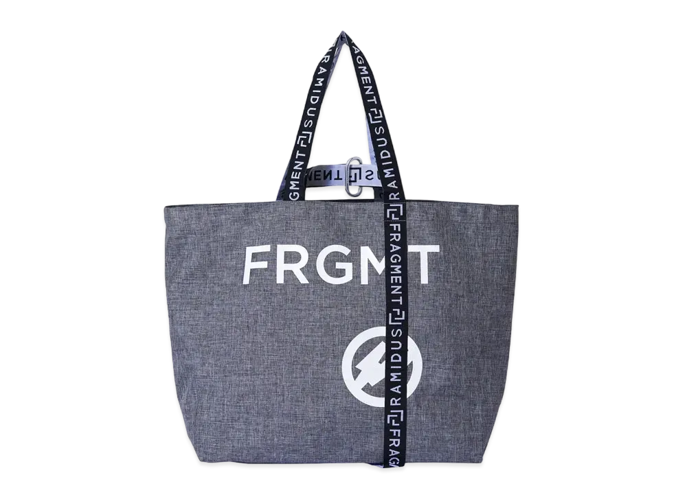FRAGMENT x RAMIDUS TOTE BAG (LL) "Grey"