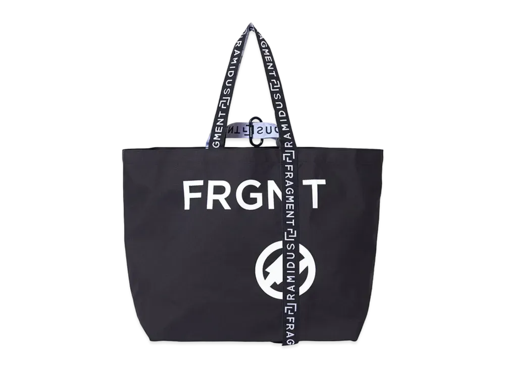 FRAGMENT x RAMIDUS TOTE BAG (LL) "Black"