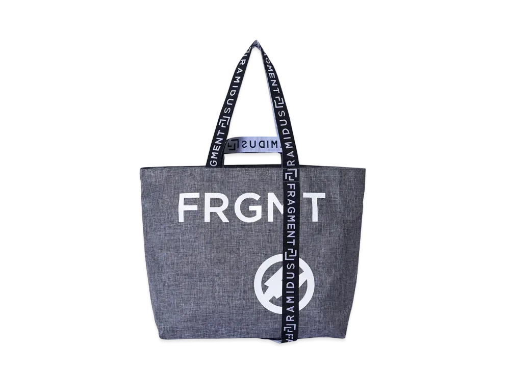 FRAGMENT x RAMIDUS TOTE BAG (L) "Grey"