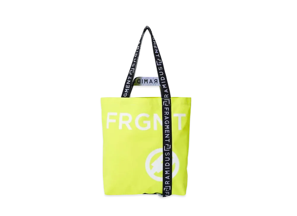 FRAGMENT x RAMIDUS TOTE BAG (M) "Yellow"
