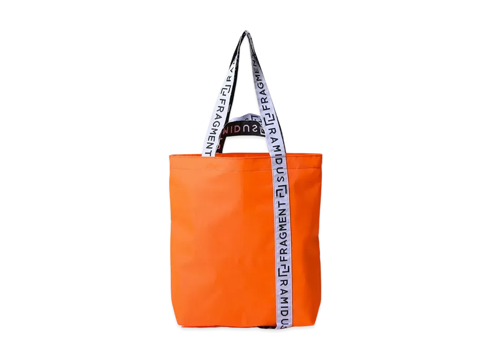 FRAGMENT x RAMIDUS TOTE BAG (M) "Orange"