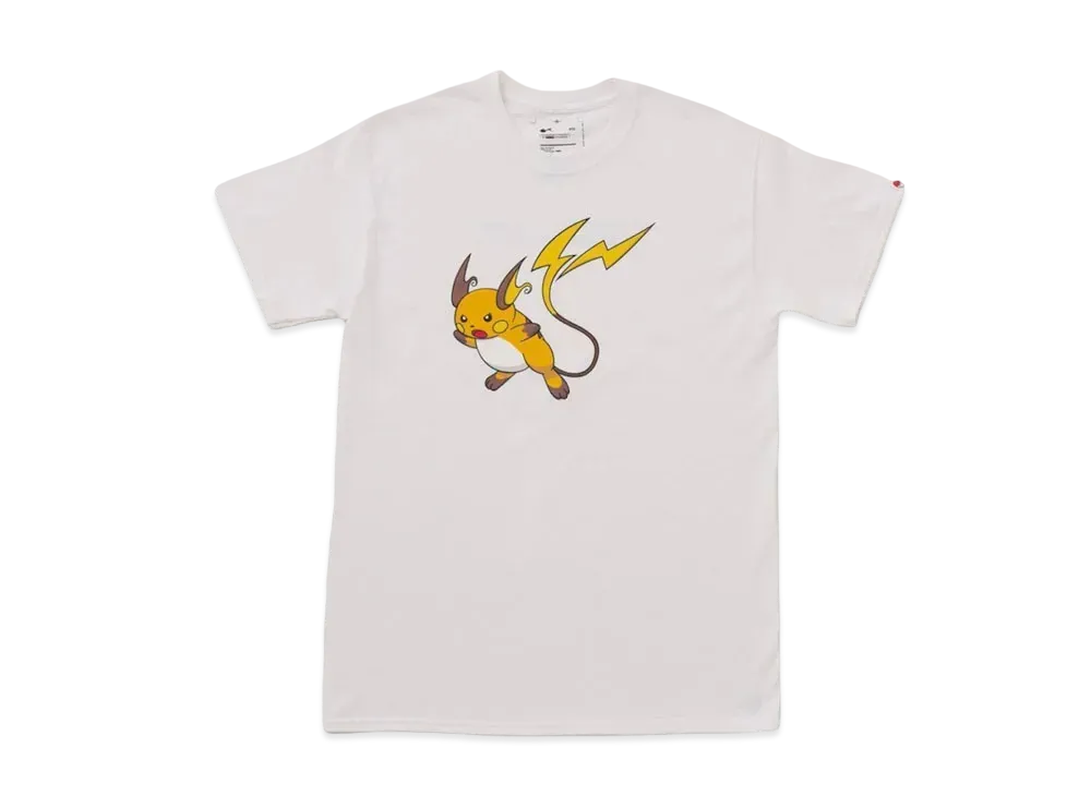 FRAGMENT x POKEMON THUNDERBOLT PROJECT PRINT TEE "White"