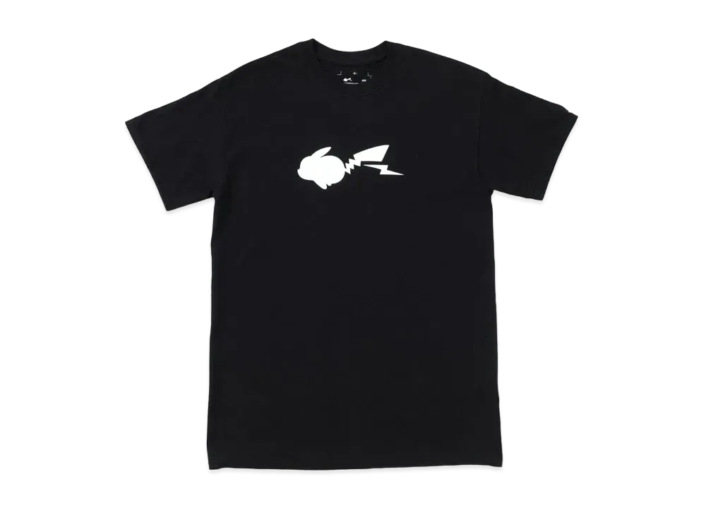 FRAGMENT x POKEMON THUNDERBOLT PROJECT PRINT TEE "Black"