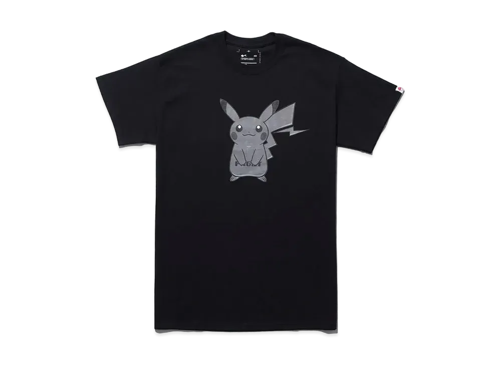 FRAGMENT x POKEMON THUNDERBOLT PROJECT PRINT TEE "Black"