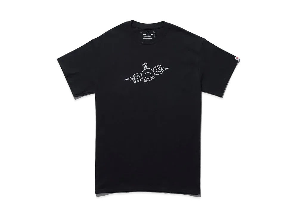 FRAGMENT x POKEMON THUNDERBOLT PROJECT PRINT TEE "Black"