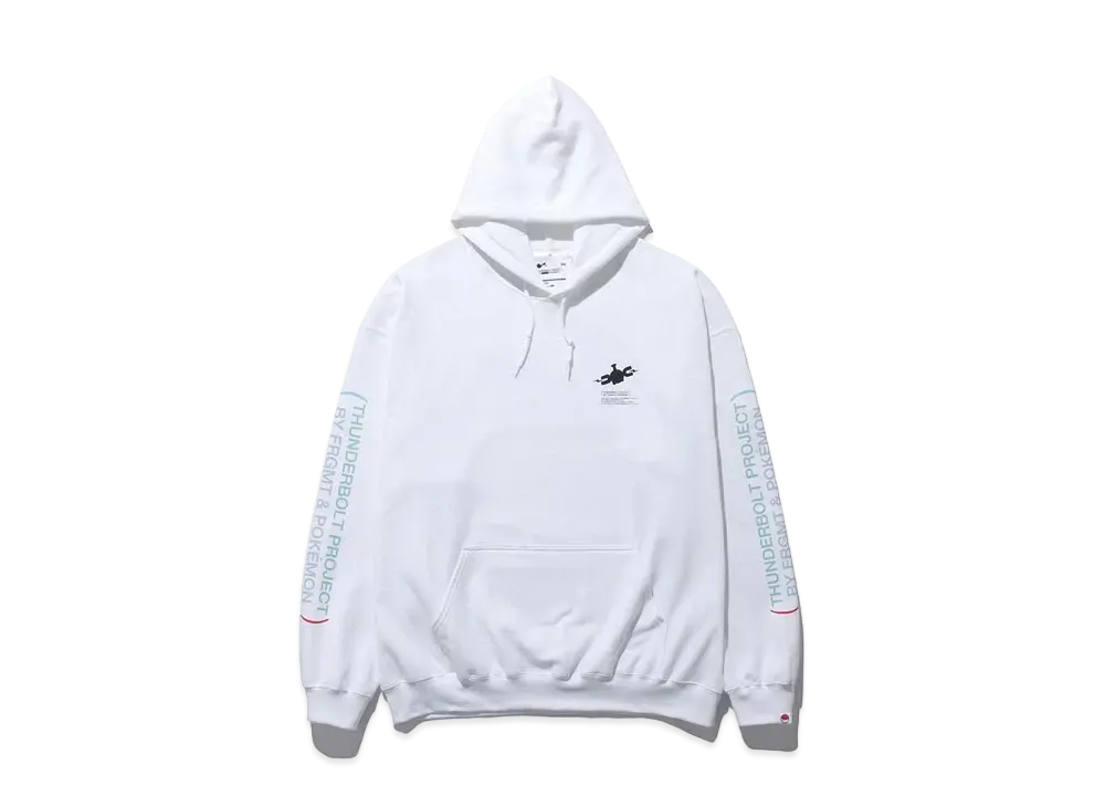 FRAGMENT x POKEMON THUNDERBOLT PROJECT PRINT HOODIE "White"