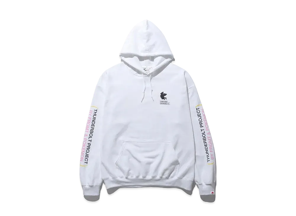 FRAGMENT x POKEMON THUNDERBOLT PROJECT PRINT HOODIE "White"