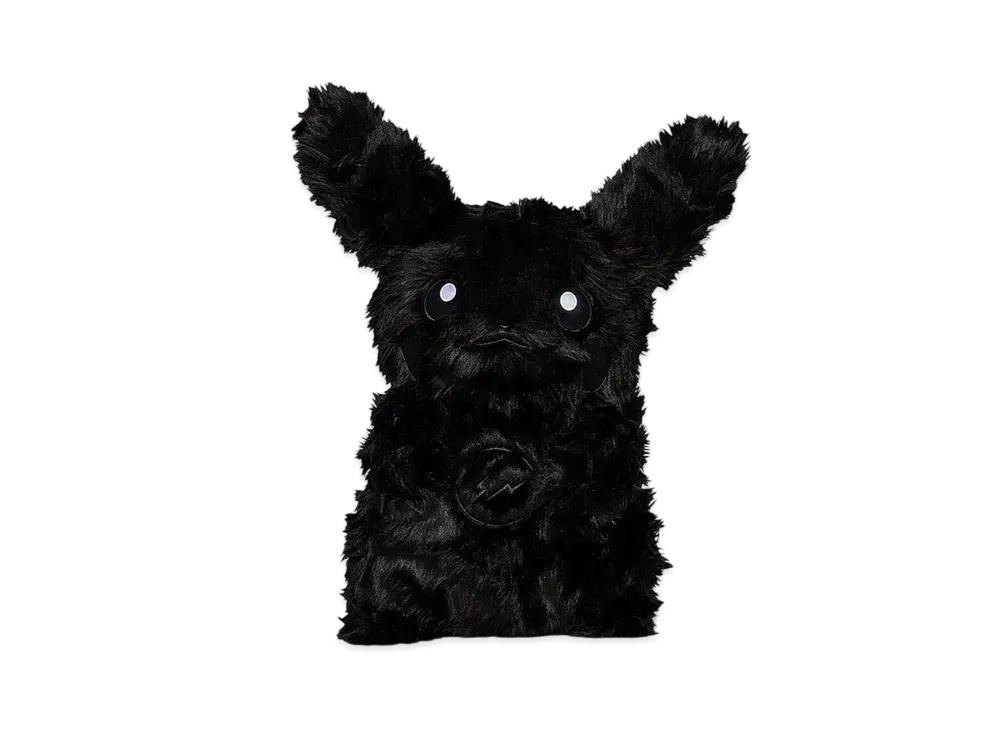 FRAGMENT x POKEMON THUNDERBOLT PROJECT PIKACHU DOLL "Black"