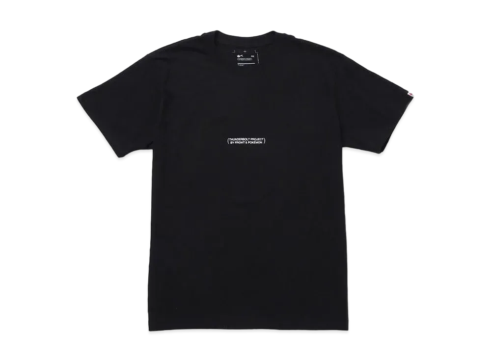 FRAGMENT x POKEMON THUNDERBOLT PROJECT LOGO_B TEE "Black"