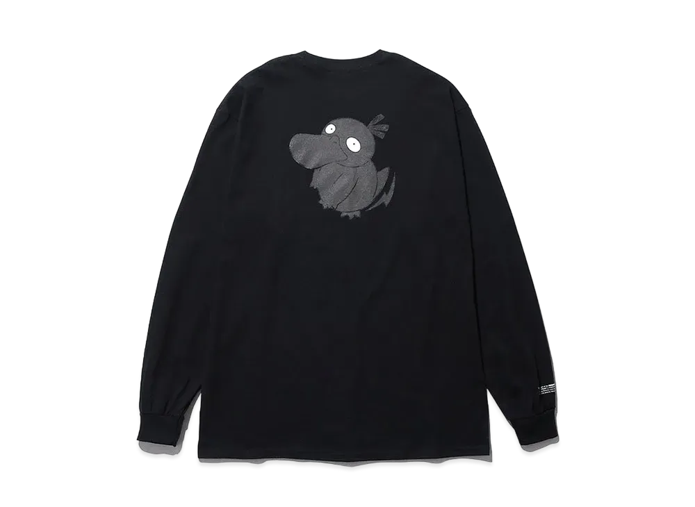 FRAGMENT x POKEMON THUNDERBOLT PROJECT PRINT L/S TEE "Black"