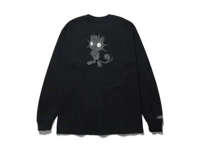 FRAGMENT x POKEMON THUNDERBOLT PROJECT PRINT L/S TEE "Black"