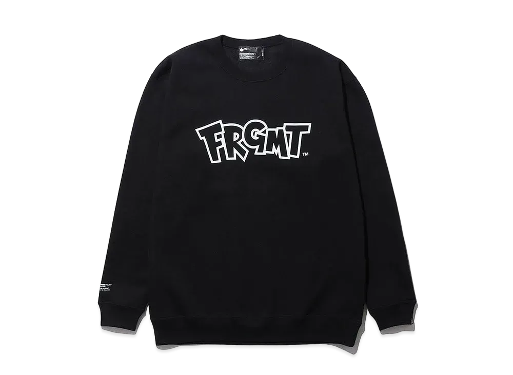 FRAGMENT x POKEMON THUNDERBOLT PROJECT PRINT SWEAT "Black"