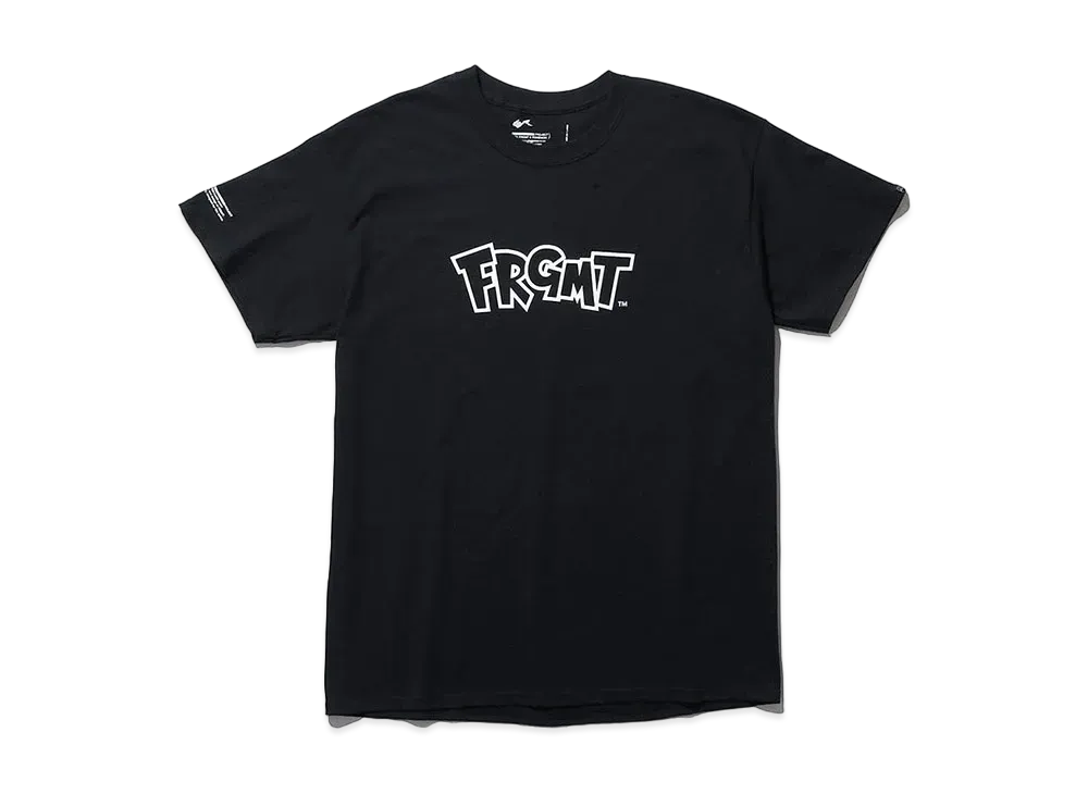 FRAGMENT x POKEMON THUNDERBOLT PROJECT PRINT TEE "Black"