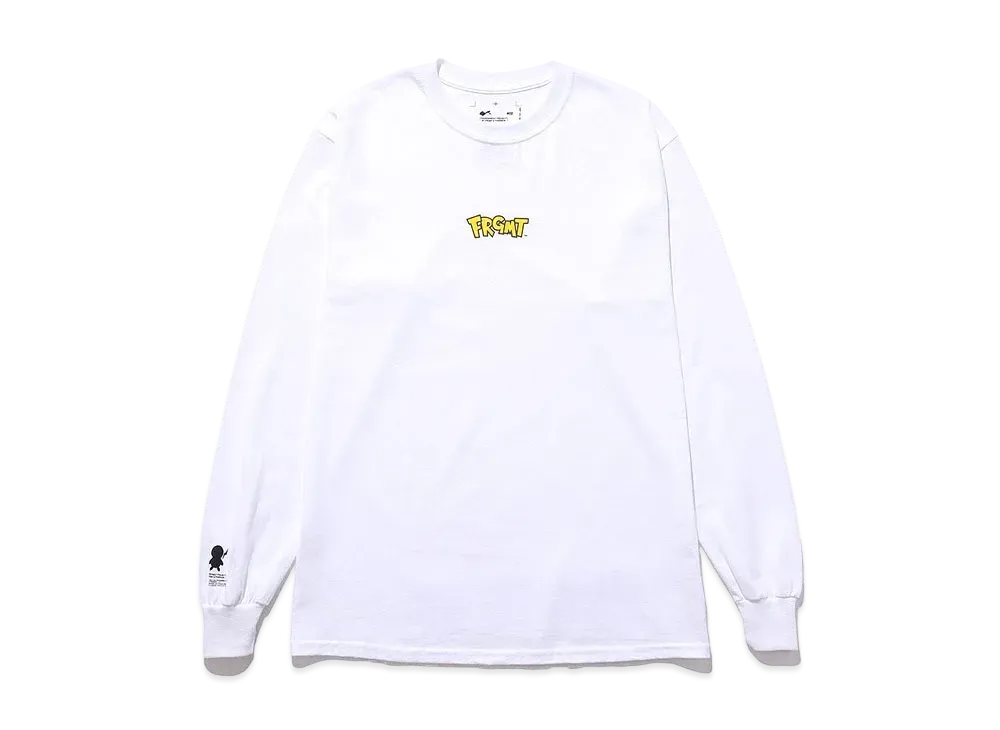 FRAGMENT x POKEMON THUNDERBOLT PROJECT PRINT L/S TEE "White"