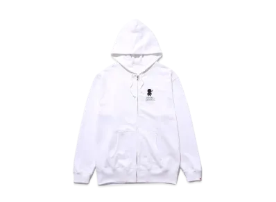 FRAGMENT x POKEMON THUNDERBOLT PROJECT PRINT ZIP HOODIE "White"