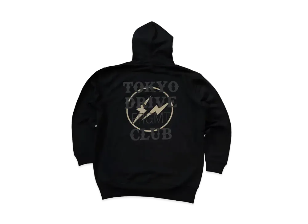 FRAGMENT x TokyoDriveCarClub Hoodie "Black"