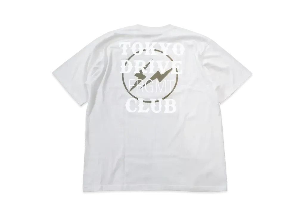 FRAGMENT x TokyoDriveCarClub T-shirt "White"