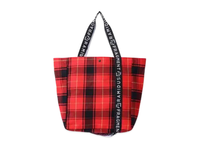 FRAGMENT x Ramidus 2024Aw Holiday Box Tote Bag L "Red"