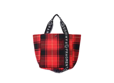 FRAGMENT x Ramidus 2024Aw Holiday Box Tote Bag M "Red"