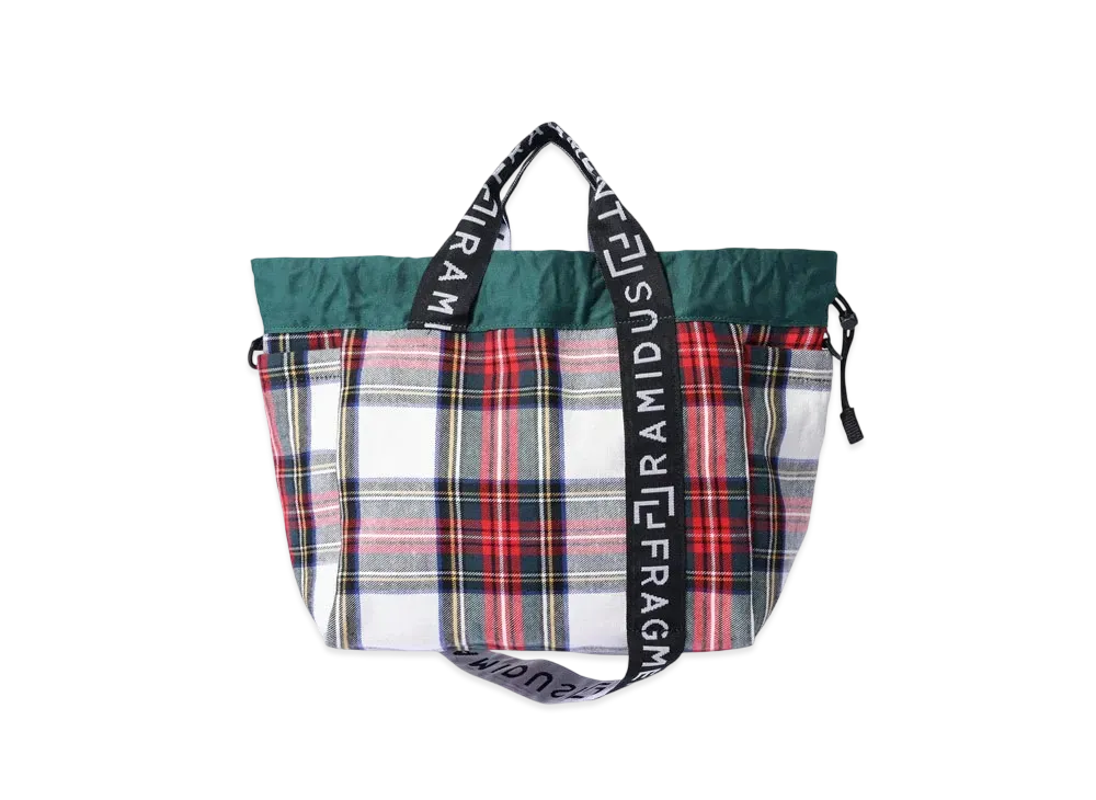 FRAGMENT x Ramidus 2024Aw Holiday 2Way Pouch M "White"