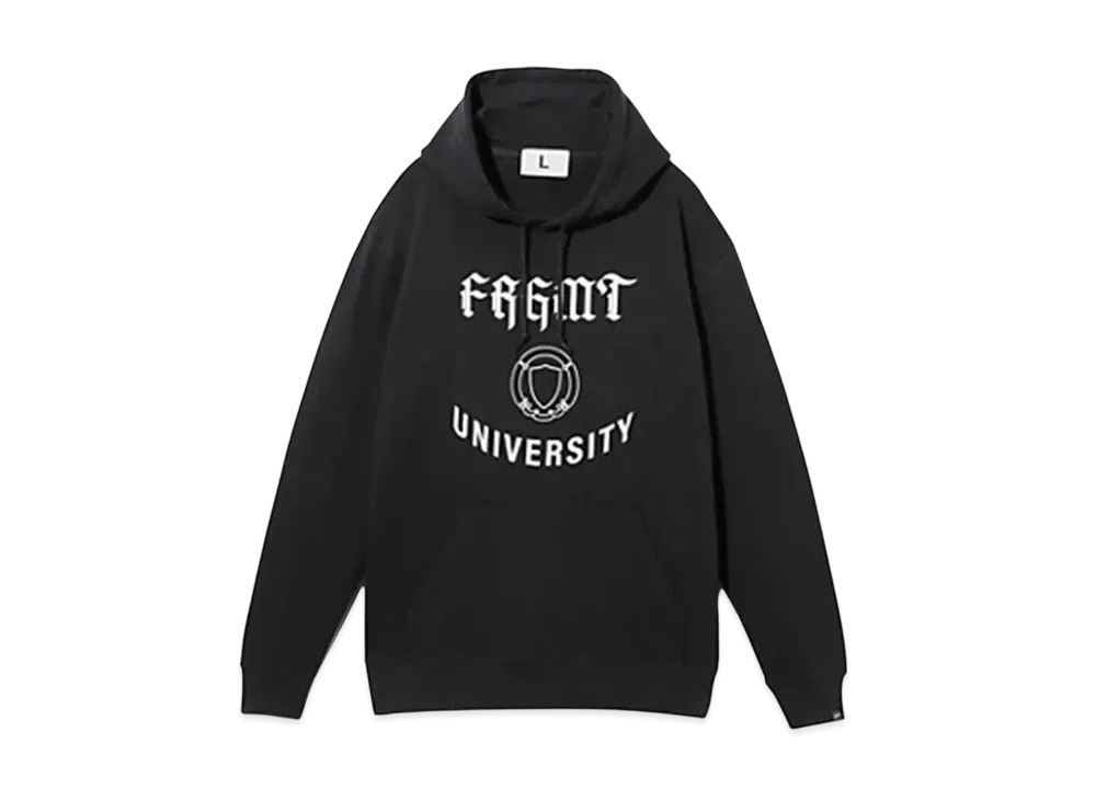 FRAGMENT UNIVERSITY Sweat Hoodie H "Black"