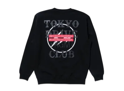FRAGMENT x Red Bull x HONDA x TokyoDriveCarClub Sweatshirt "Black Red"