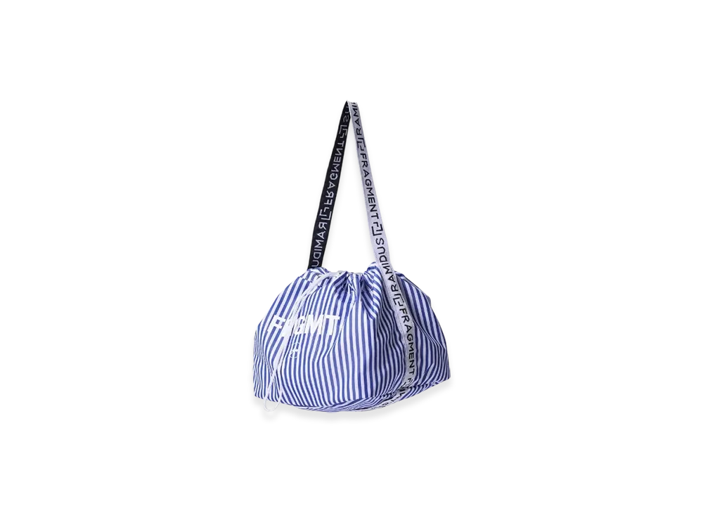 FRAGMENT x RAMIDUS Drawstring Pouch "Blue"