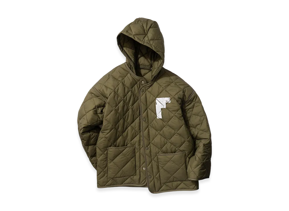 FRGMTMINI Pixel Logo Liner Jacket "Khaki"