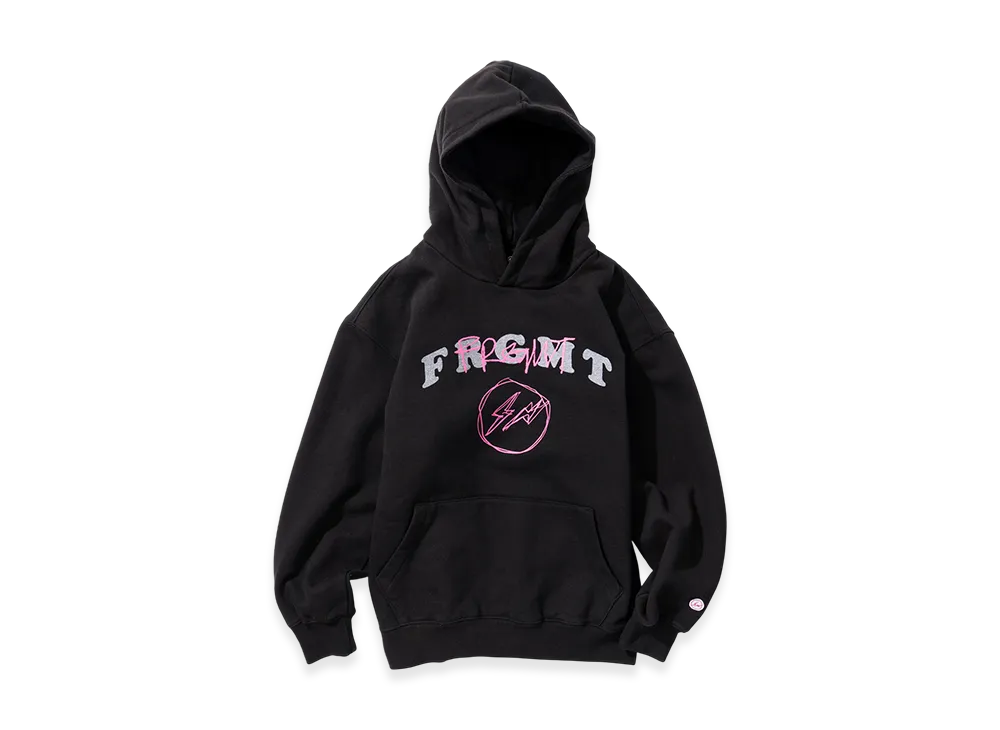 FRGMTMINI Logo Hoodie "Black"