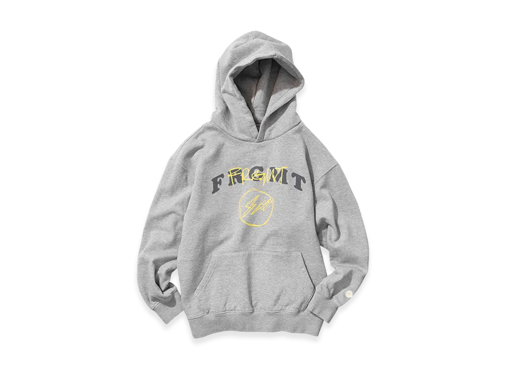 FRGMTMINI Logo Hoodie "Melange Grey"