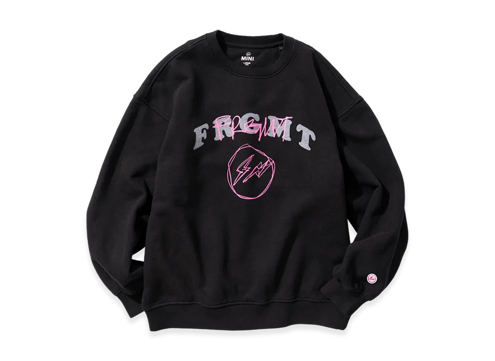 FRGMTMINI Logo Crewneck "Black"