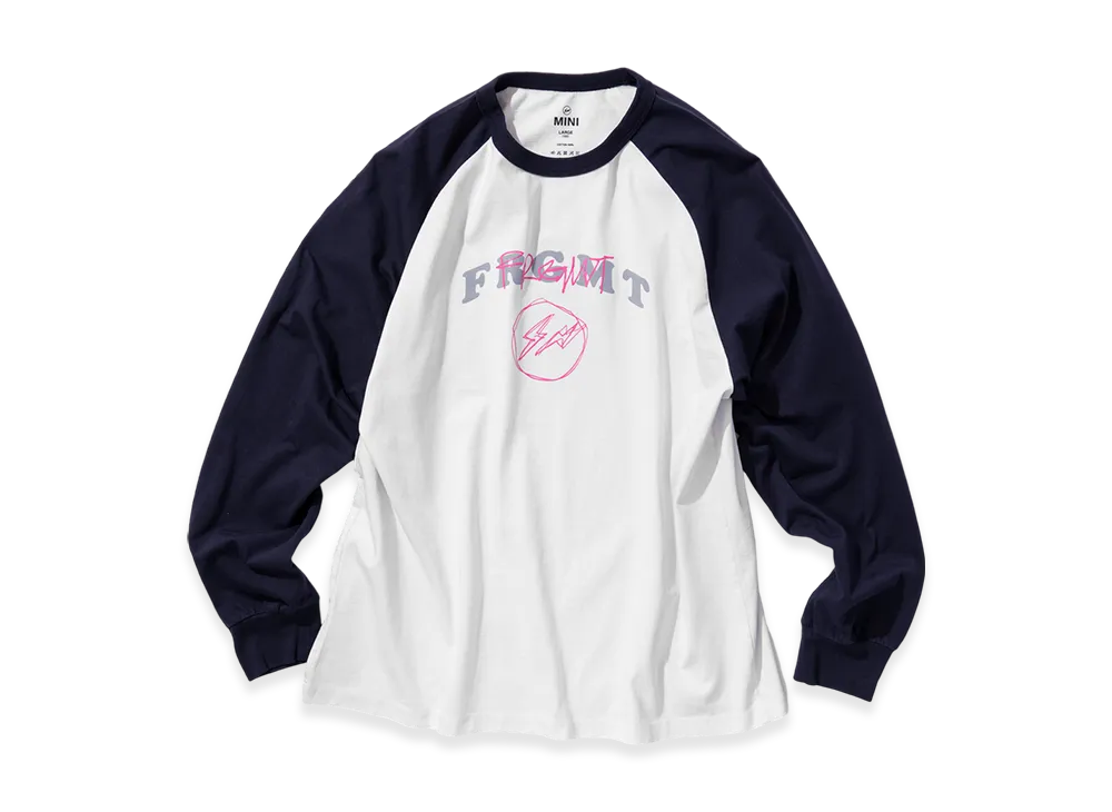 FRGMTMINI Raglan LS T-Shirt "Navy"