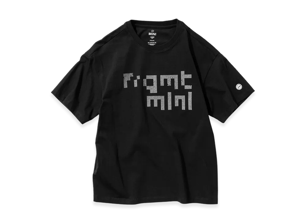 FRGMTMINI Pixel Logo T-Shirt "Black"