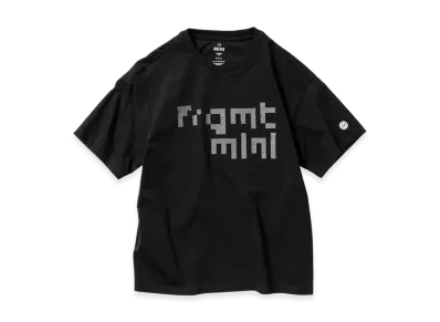 FRGMTMINI Pixel Logo T-Shirt "Black"