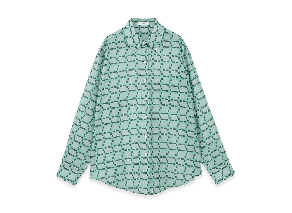 FRAGMENT x CLANE Wall Graphic Shirts "Khaki"