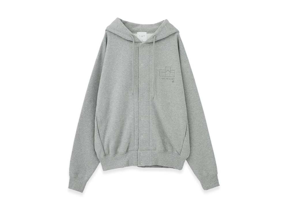 FRAGMENT x CLANE Hoodie "Gray"
