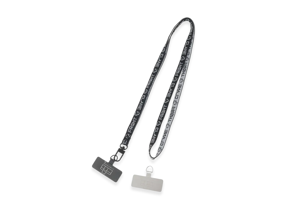 FRAGMENT x CLANE Phone Strap "Black"